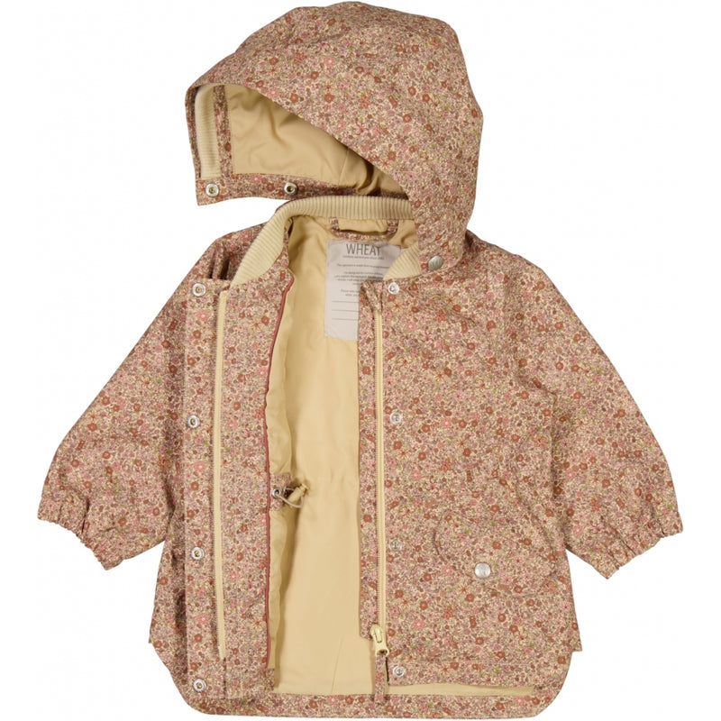 Wheat Outerwear Jacket Oda Tech Jackets 9043 barely beige flowers