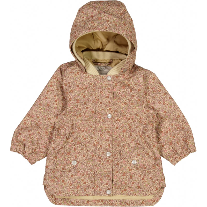 Wheat Outerwear Jacket Oda Tech Jackets 9043 barely beige flowers