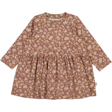 Wheat Main Jersey Dress Sessa Dresses 2479 vintage rose flowers