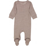 Wheat Wool Jumpsuit Ellie Wool Jumpsuits 3211 grey khaki melange
