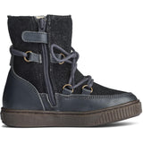 Wheat Footwear Kaya Lace Tex Bootie Winter Footwear 0033 black granite