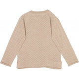 Wheat Knit Cardigan Hera Knitted Tops 3204 khaki melange