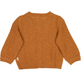 Wheat Knit Cardigan Magnella Knitted Tops 3025 cinnamon melange