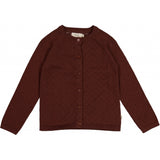 Wheat Knit Cardigan Maja Knitted Tops 2750 maroon