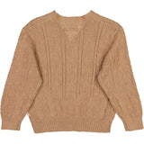 Wheat Knit Cardigan Perle Knitted Tops 3320 affogato