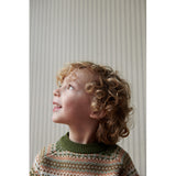 Wheat Knit Pullover Bennie Knitted Tops 4099 winter moss