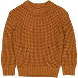 Wheat Knit Pullover Charlie Knitted Tops 3025 cinnamon melange
