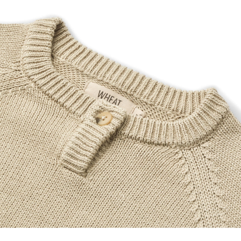 Wheat Knit Pullover Dima Knitted Tops 3140 fossil