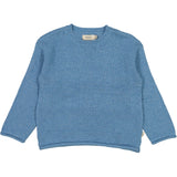 Wheat Knit Pullover Gunnar Knitted Tops 9085 bluefin melange