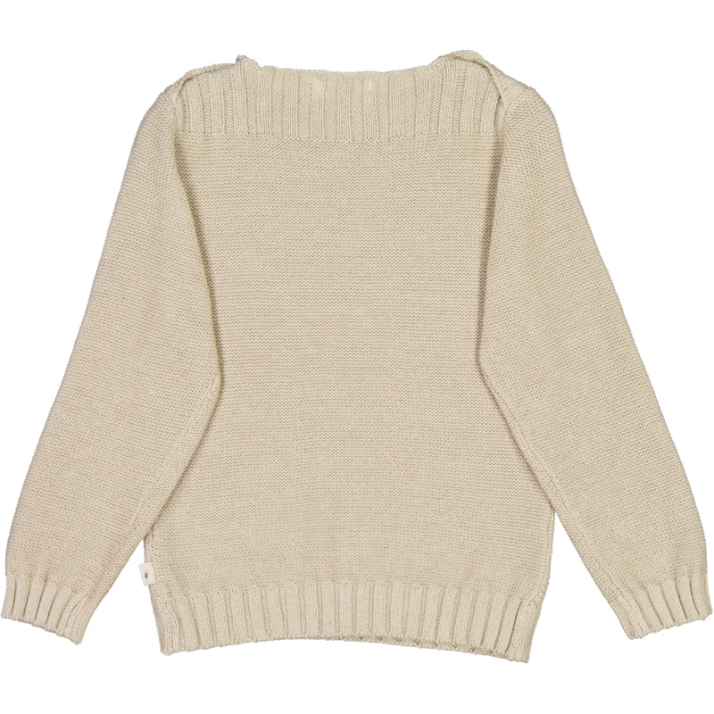 Wheat Knit Pullover Mingo Knitted Tops 3140 fossil
