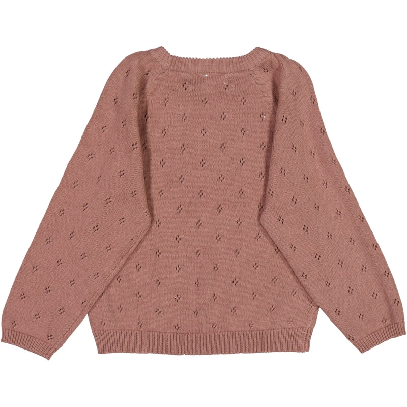 Wheat Knit Pullover Mira Knitted Tops 2411 powder brown