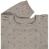 Wheat Knit Pullover Mira Knitted Tops 3229 warm grey melange