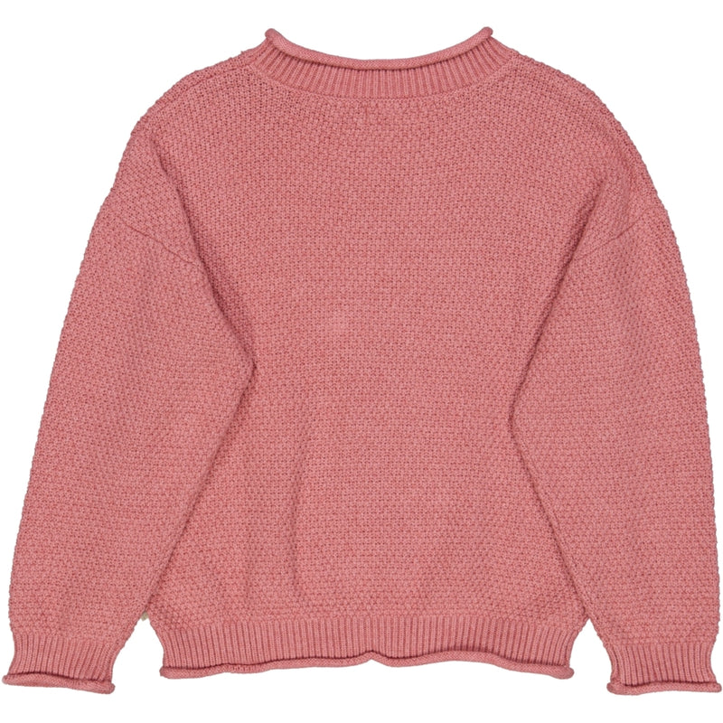 Wheat Knit Pullover Tessa Knitted Tops 9078 berry melange