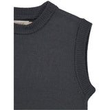 Wheat Knit Vest Cuba Knitted Tops 0033 black granite