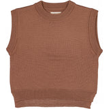 Wheat Knit Vest Cuba Knitted Tops 2102 vintage rose