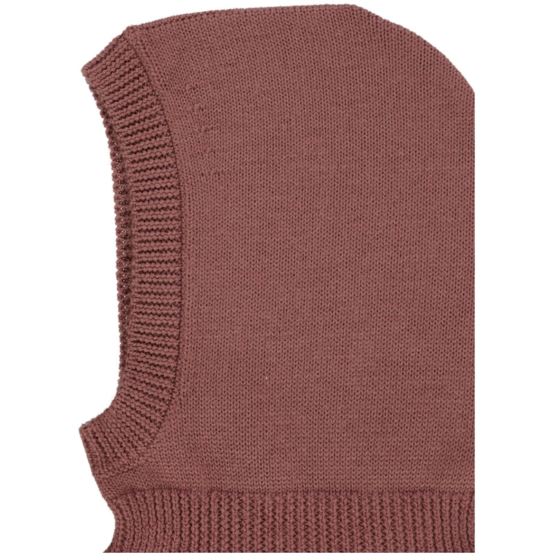 Wheat Outerwear Knitted Balaclava Ello Outerwear acc. 2110 rose brown