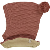 Wheat Outerwear Knitted Balaclava Pomi Outerwear acc. 2112 rose cheeks