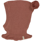 Wheat Outerwear Knitted Balaclava Pomi Outerwear acc. 2112 rose cheeks