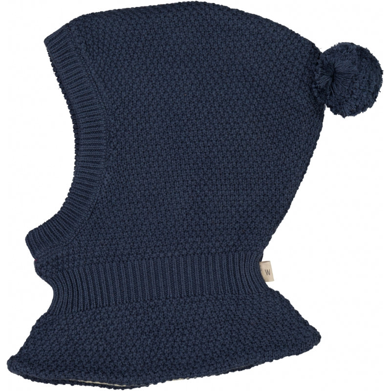 Wheat Outerwear Knitted Balaclava Pomi Outerwear acc. 1451 sea storm