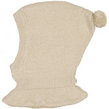 Wheat Outerwear Knitted Balaclava Pomi Outerwear acc. 3140 fossil