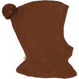Wheat Outerwear Knitted Balaclava Pomi Outerwear acc. 3520 dry clay
