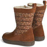 Wheat Footwear Koa High Tex Inside Zip Winter Footwear 3521 dry clay flowers