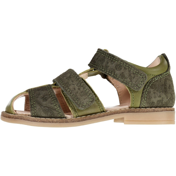 Macey closed toe olive