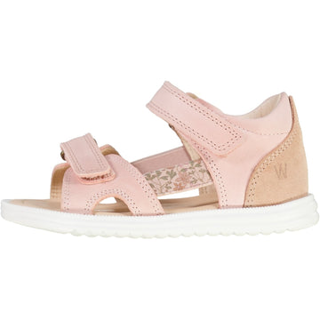 Wheat Footwear Macey open toe Prewalker Sandals 2025 rose sand