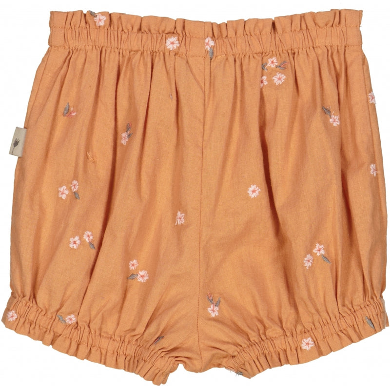 Wheat Main Nappy Pants Angie Shorts 9202 embroidery flowers