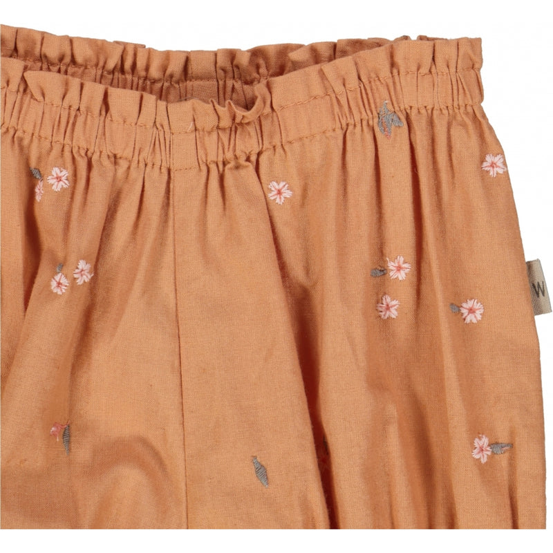 Wheat Main Nappy Pants Angie Shorts 9202 embroidery flowers