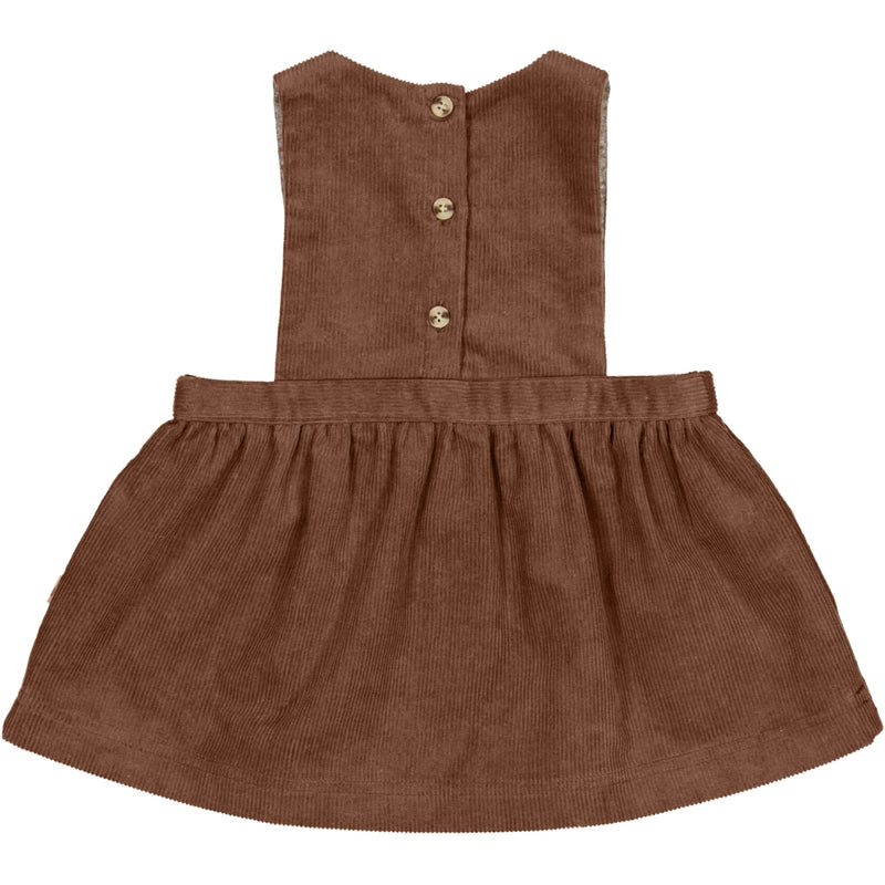 Wheat Pinafore Solveig Dresses 3520 dry clay