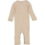 Wheat Wool Plain Wool Jumpsuit Jumpsuits 3206 khaki stripe
