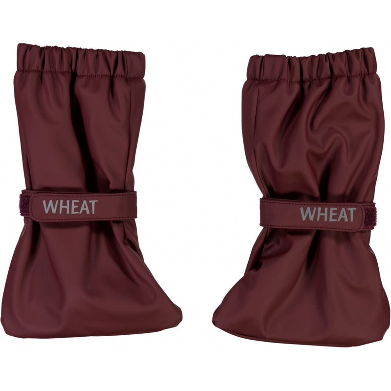 Wheat Outerwear Rain Booties Coco Rainwear 2750 maroon