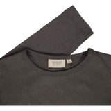 Wheat Rib T-Shirt LS Jersey Tops and T-Shirts 0033 black granite