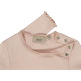 Wheat Rib T-Shirt Lace LS Jersey Tops and T-Shirts 2400 powder 