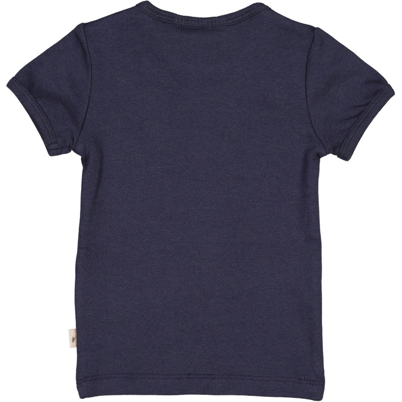 Wheat Rib T-Shirt SS Jersey Tops and T-Shirts 0326 deep wave