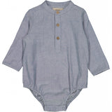 Wheat Romper Shirt Victor Suit 9086 bluefin