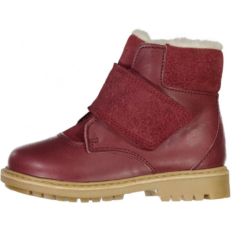 Wheat Footwear Sigge Print Velcro Boot Winter Footwear 2120 berry