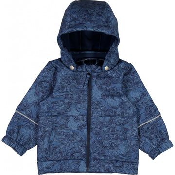 Wheat Outerwear Softshell Jacket Henning Softshell 1434 navy linoleum
