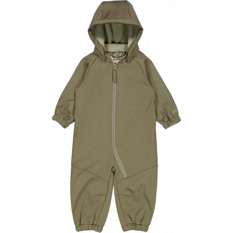 Wheat Outerwear Softshell Suit Clay Softshell 4096 forest melange