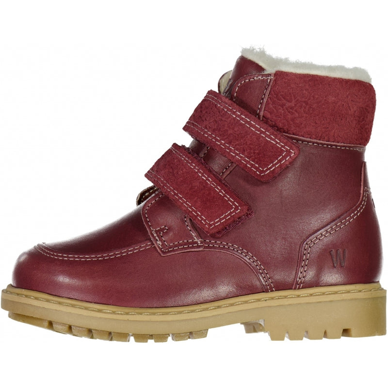 Wheat Footwear Stewie Tex Velcro Boot Winter Footwear 2120 berry