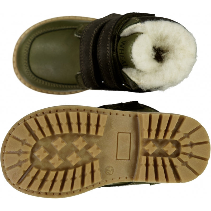 Wheat Footwear Stewie Tex Velcro Boot Winter Footwear 4214 olive