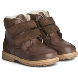 Wheat Footwear Stewie Tex Velcro Leather Winter Footwear 3060 soil