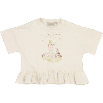 Wheat Main T-Shirt Fishing Jersey Tops and T-Shirts 3235 moonlight melange