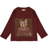Wheat T-Shirt Fox Jersey Tops and T-Shirts 2750 maroon