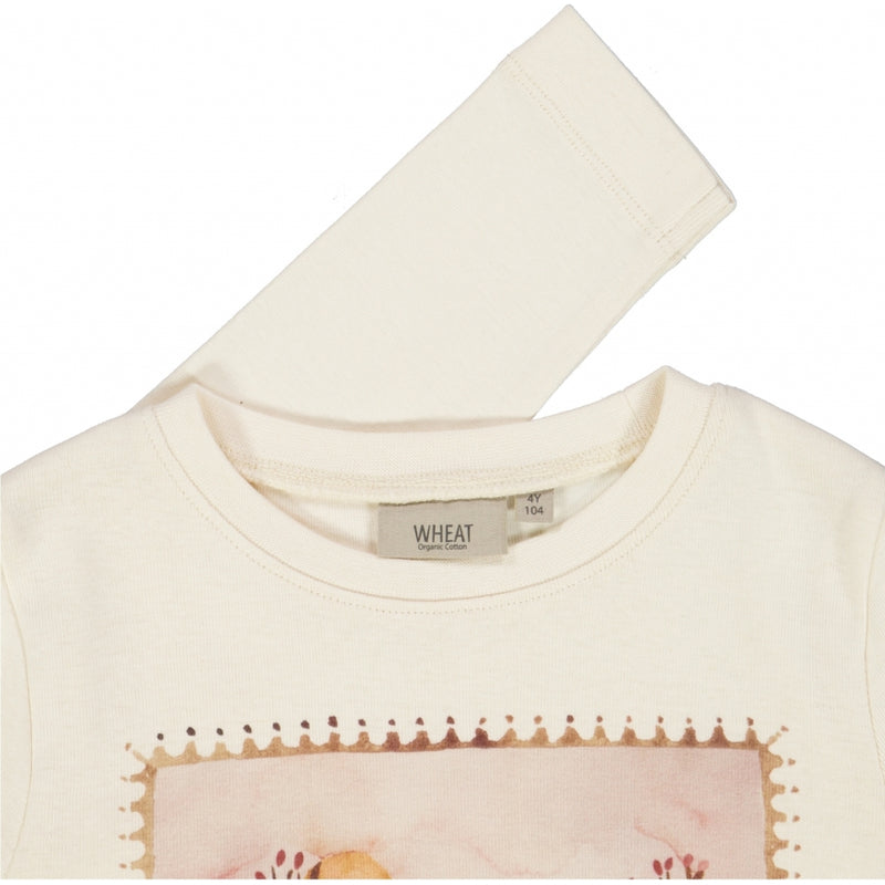 Wheat T-Shirt Home Watercolor Jersey Tops and T-Shirts 3181 cotton