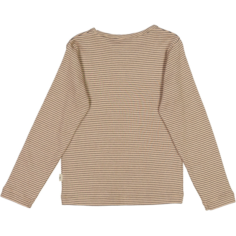 Wheat T-Shirt Nor LS Jersey Tops and T-Shirts 3323 affogato stripe
