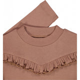 Wheat T-Shirt Rib Ruffle Jersey Tops and T-Shirts 2102 vintage rose