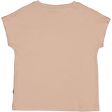 Wheat T-Shirt Tilla Embroidery Jersey Tops and T-Shirts 2025 rose sand