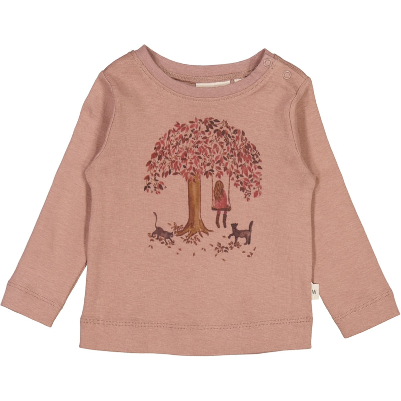 Wheat T-Shirt Tree Jersey Tops and T-Shirts 2411 powder brown